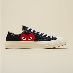 authentic comme des garçon low top converse